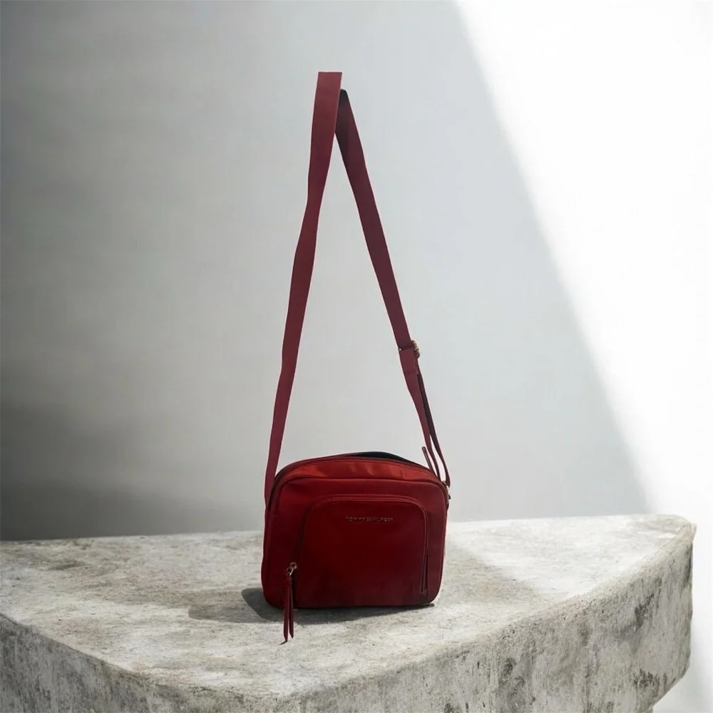 Tommy Hilfiger Scarlet Red Crossbody Bag